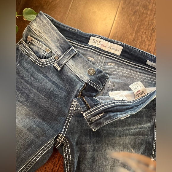 Vintage BKE Addison Bootcut Jeans 2000s low rise size 27 pristine 27x31.5 - Picture 5 of 12